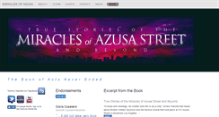 Desktop Screenshot of miraclesofazusastreet.com
